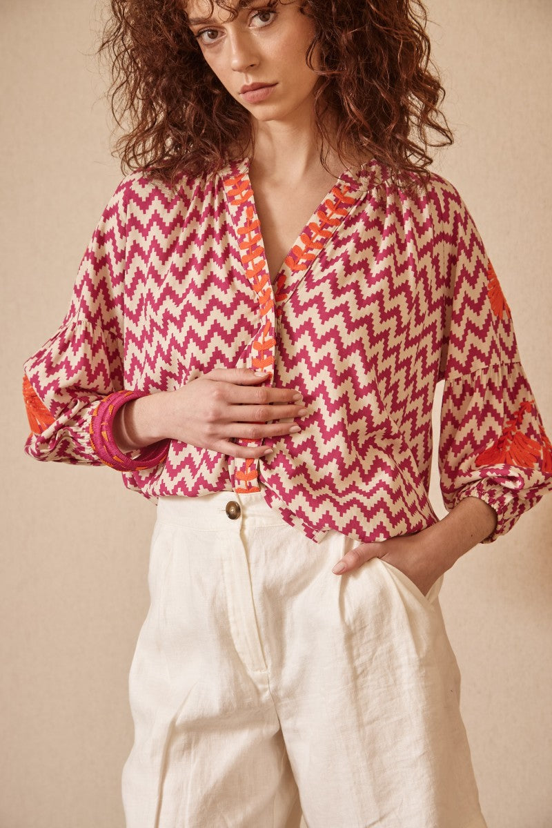 Blusa ZIGZAG