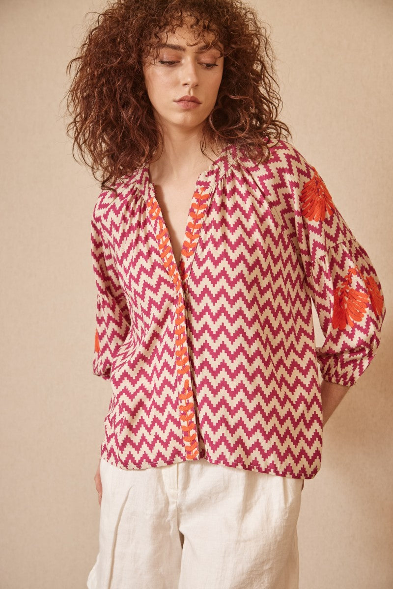 Blusa ZIGZAG