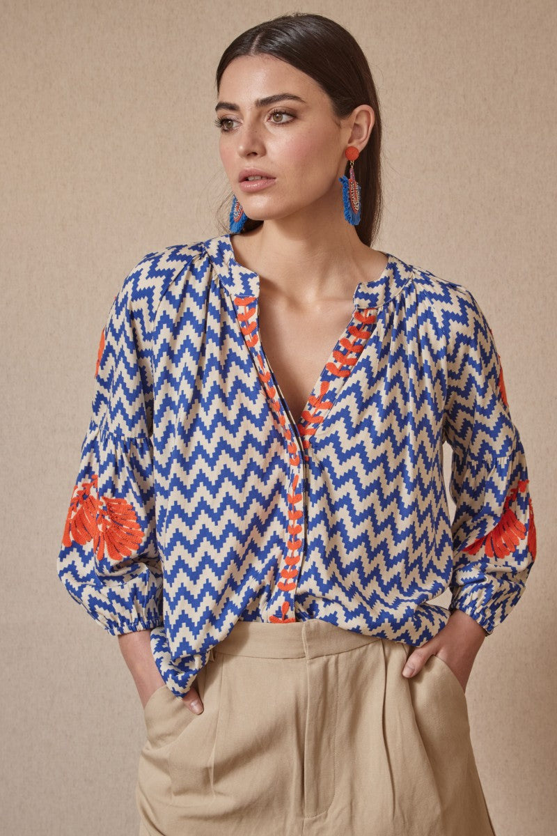 Blusa ZIGZAG