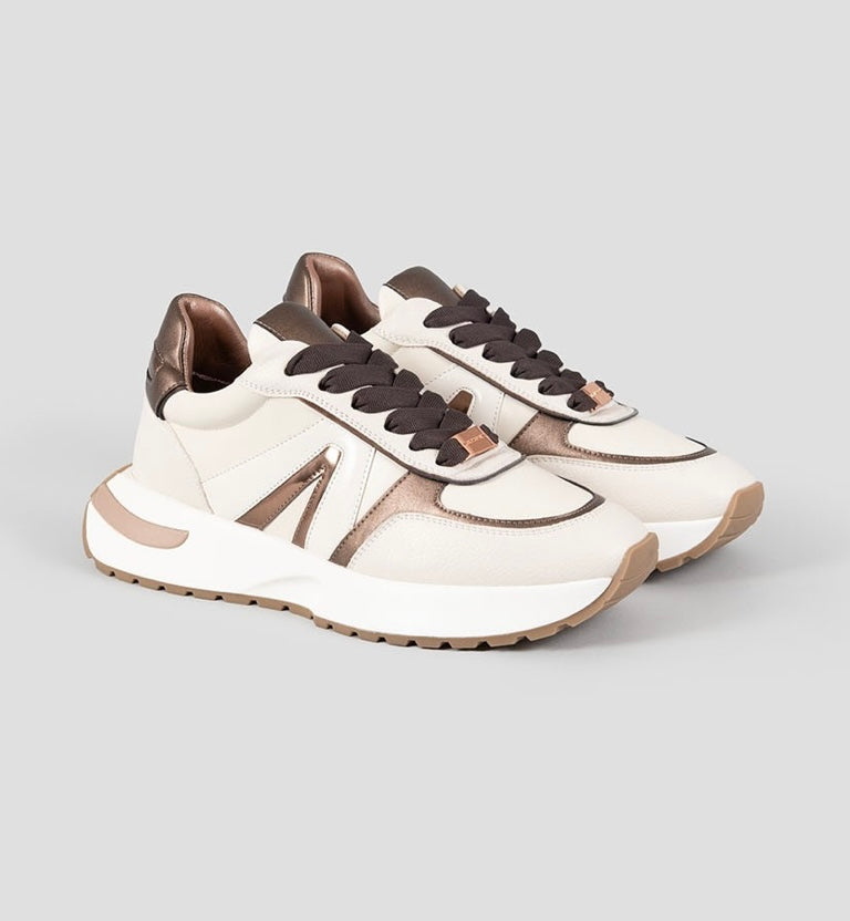 Sneaker HYDE CREAM BRONZE