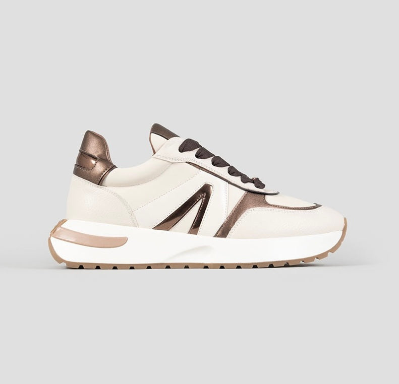 Sneaker HYDE CREAM BRONZE