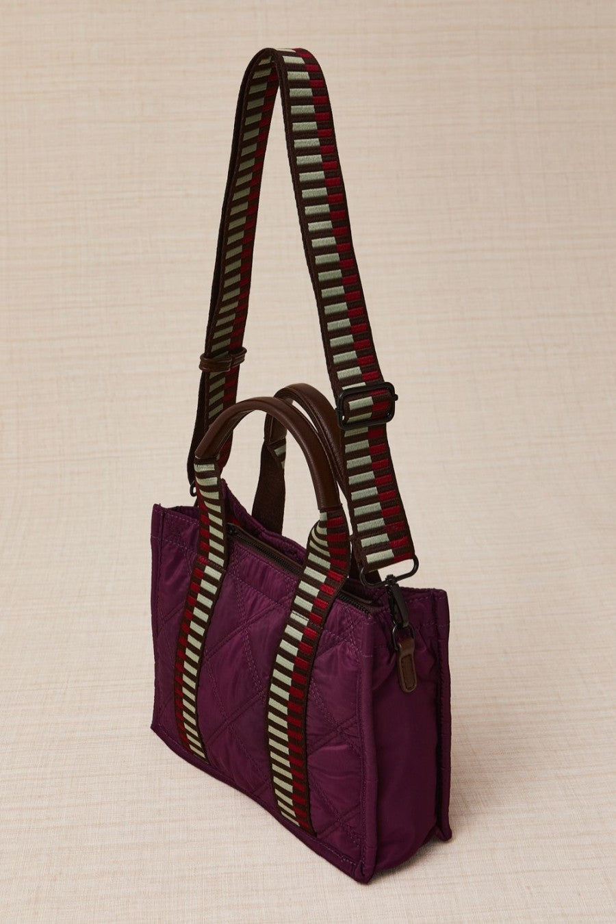 Bolso tote acolchado